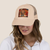 Vizsla Zuidwesten Trucker Pet (In situ)