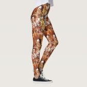 Vizslas en Autumn Leaves Leggings (Rechts)