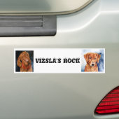 VIZSLA'S ROCK, Bumpersticker (Op auto)