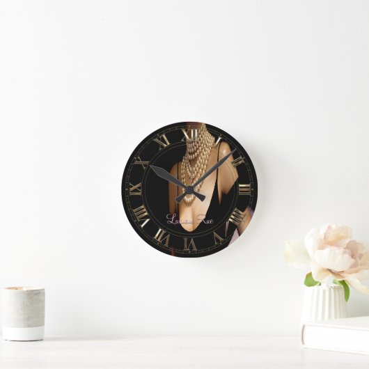 Vizzle Pearl Sophisticance Ronde Klok (Huis)