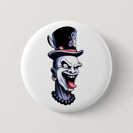 vj logo badge ronde button 5,7 cm (Voorkant)