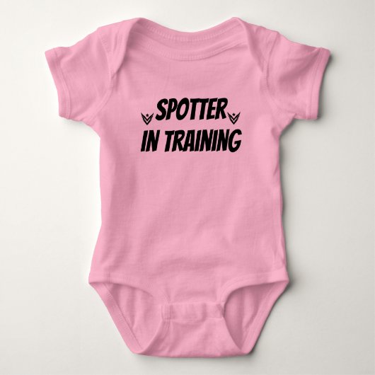 VJ Spotter in opleiding - Baby Romper (Voorkant)