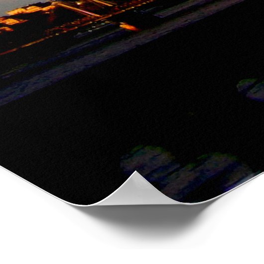 (VK) Beauful LONDON EYE Scenery Poster (Hoek)