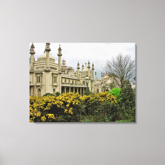 (VK) Brighton Pavillion Ingepakt Canvas Afdruk (Voorkant)