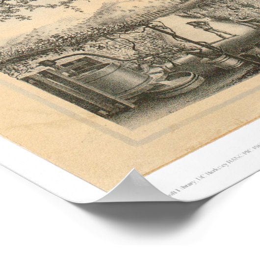 VK. Certificaat landbouwvereniging (0058A) Poster (Hoek)