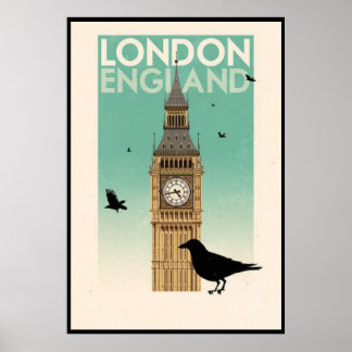 VK. Engeland, Londen Poster