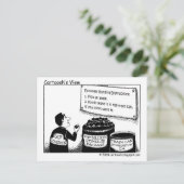 VK: Geef me je ongewenste stimulus geld Briefkaart (Staand voorkant)