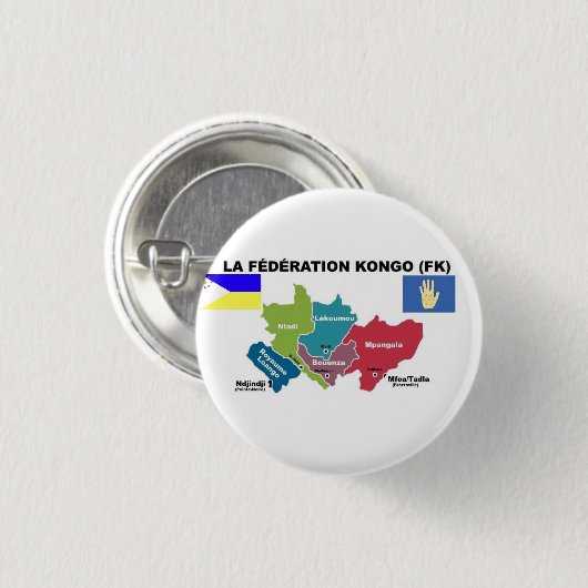 VK-vlag Button (Voorkant /achterkant)