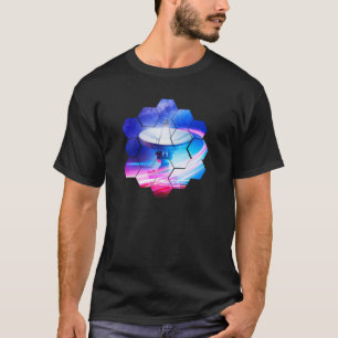 VLA Radio Telescope: Neonlicht T-shirt