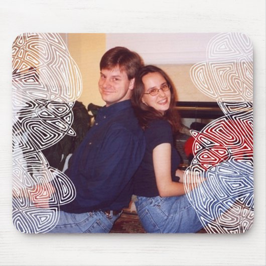 Vlaag Mousepad Muismat (Voorkant)