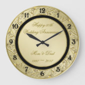 Vlaams 50e bruiloft Jubileum Grote Klok (Voorkant)