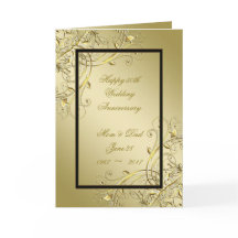 Vlaams 50e Jubileum van het huwelijk met Gold Blac