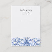  Vlaams Blauw | Het dragen van juwelenvertoning  Visitekaartje (Voorkant)