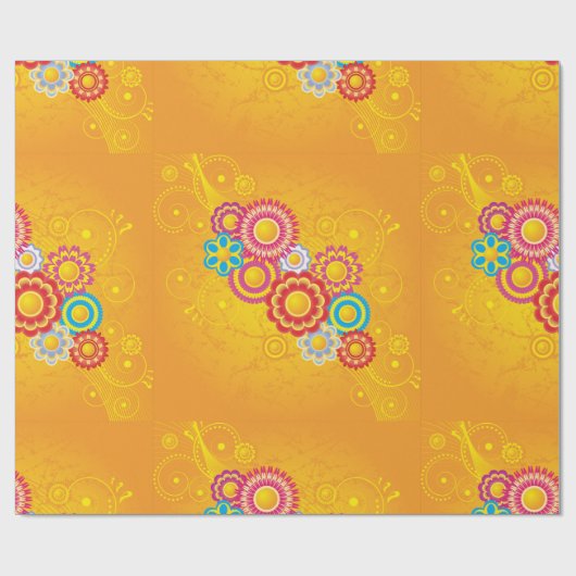 Vlaams bloemperk papier (Vlak)