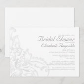 Vlaams Bridal Shower-uitnodigingen Kaart (Voorkant / Achterkant)