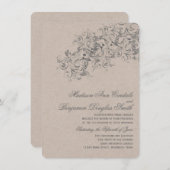  Vlaams bruiloft in Rustisch land Kaart (Voorkant / Achterkant)