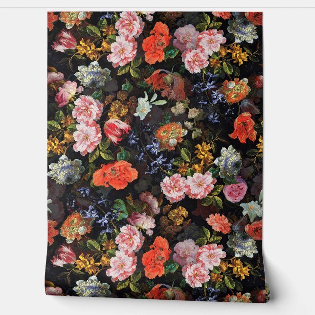 Vlaams  Dark Night Romantiek Wallpaper Behang (Afrollen)