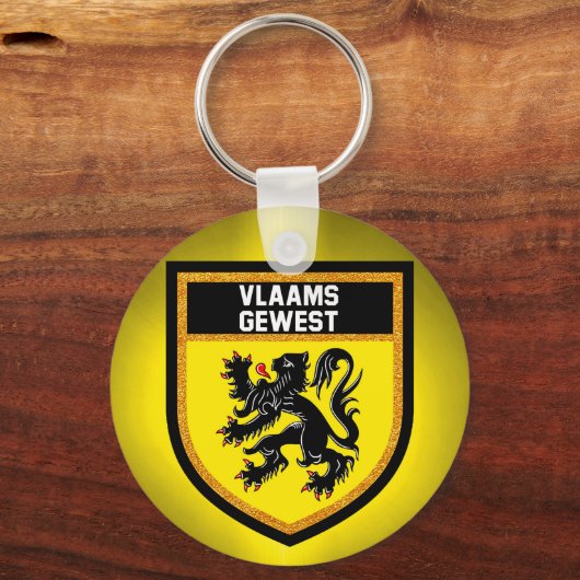 Vlaams Gewest Sleutelhanger (Voorkant)