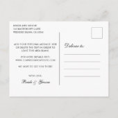  Vlaams huwelijk sparen de datum Aankondigingskaart (Achterkant)