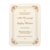  Vlaams huwelijk sparen de datum Magneet (Verticaal)