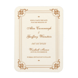  Vlaams huwelijk sparen de datum Magneet