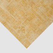 Vlaams Inspirerend Verse Faux Gold Tissuepapier (Detail)