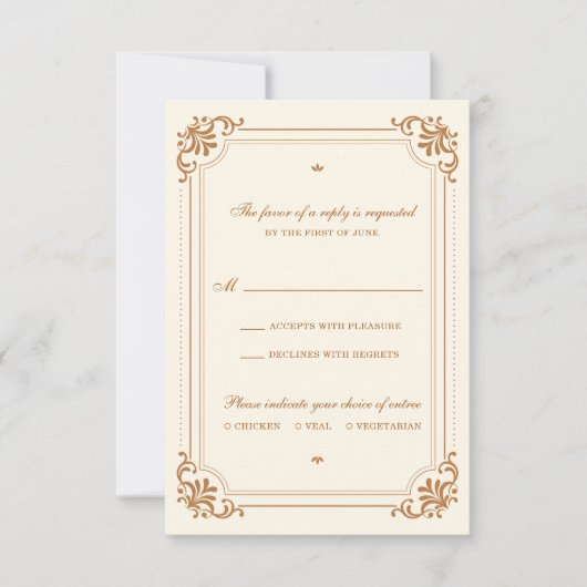 Vlaams Keuzemodel RSVP Kaartje (Voorkant)