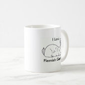 Vlaams konijnenkonijn - Mok - Beker (Voorkant rechts)