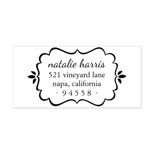 Vlaams Lijst — Stempel retouradres (Design)