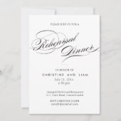 Vlaams Manuscript Rehearsal Dinner Kaart (Voorkant)