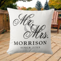 Vlaams Minimalistisch Elegant Script Mr en Mrs