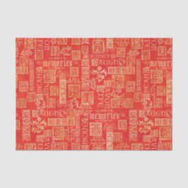 Vlaams ontwerp, hoge kleuren tissuepapier