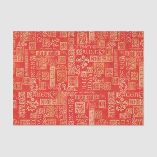 Vlaams ontwerp, hoge kleuren tissuepapier (Voorkant)