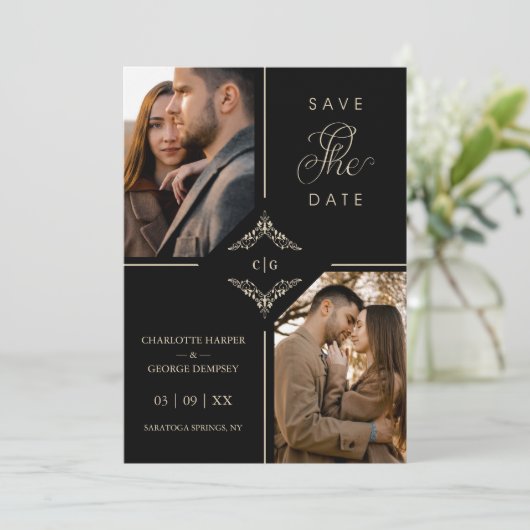 Vlaams Ornament Initialen (Staand voorkant)