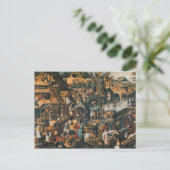 Vlaams spreekwoord briefkaart (Staand voorkant)