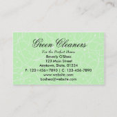 Vlaams Visitekaartje/Groen Visitekaartje (Achterkant)