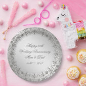 Vlaams zilver 25e Jubileum Bord papier (Feest)