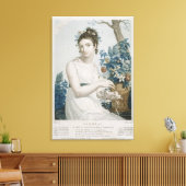 Vlaamse , achtste maand Republikein Canvas Afdruk (Insitu (Woonkamer))