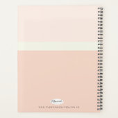 Vlaamse adviseur Co. Spiral Bound Planner (Achterkant)
