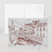 Vlaamse architectuur | Gent, België Briefkaart (Voorkant / Achterkant)