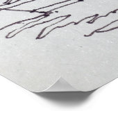 Vlaamse Architectuur waterfront, Gent, België Poster (Hoek)