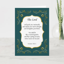 Vlaamse bijbel voor aanmoediging Verse sympathieka Bedankkaart