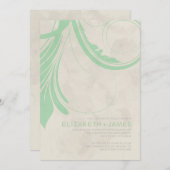 Vlaamse bruiloft Kaart (Voorkant / Achterkant)