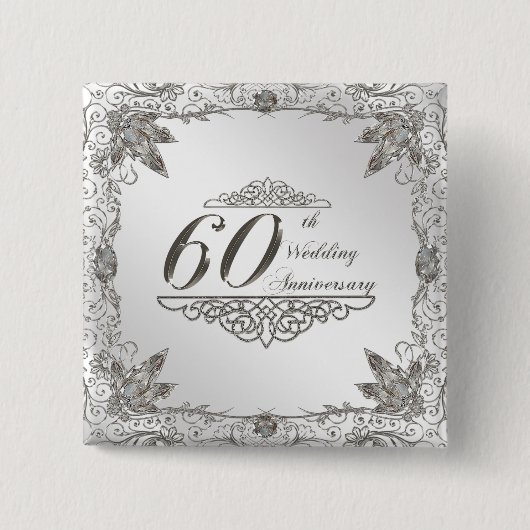 Vlaamse Diamond 60e Button Jubileum (Voorkant)