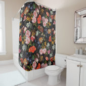 Vlaamse donkere nacht romantiek douchegordijn (In situ)