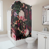 Vlaamse  donkere nacht romantiek tuin douchegordijn (In situ)