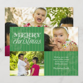 Vlaamse en Stripes Holiday Greeting Feestdagenkaart (Voorkant / Achterkant)