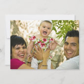 Vlaamse en Stripes Holiday Greeting Feestdagenkaart (Achterkant)