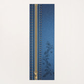 Vlaamse geschilde Jeans Denim Yogamat (Achterkant)
