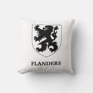Vlaamse Leeuw Grafisch Ontwerp Kunst Kussen